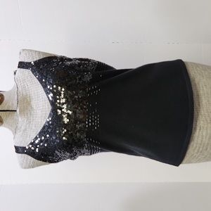 Sequin  bead evening camisole